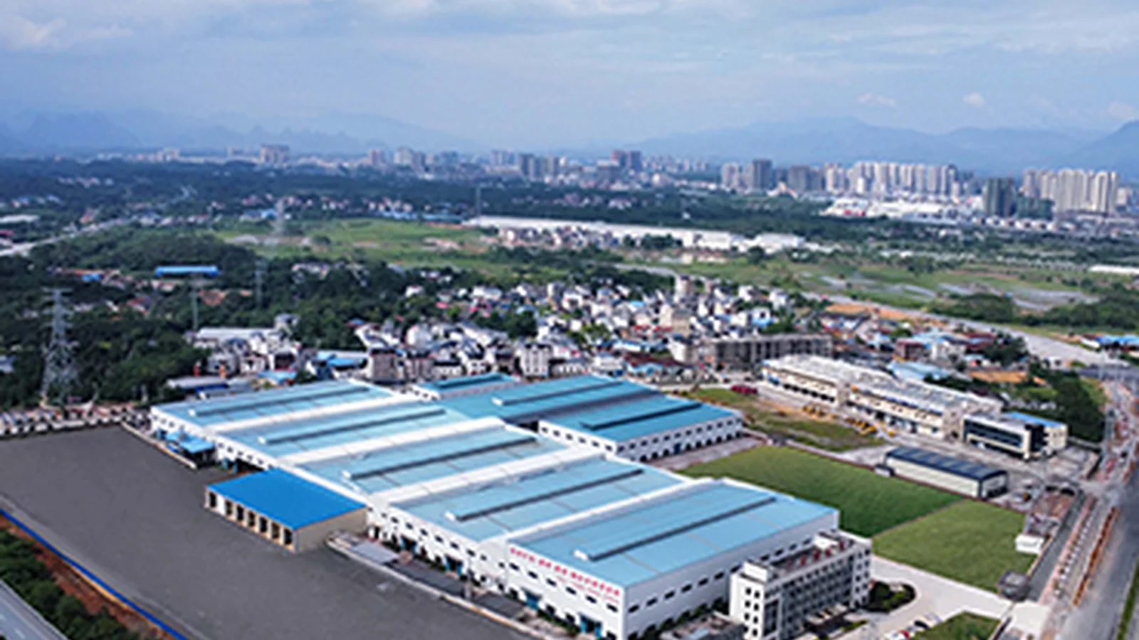 Aerial view of Guilin Mining Machinery manufacturing facility