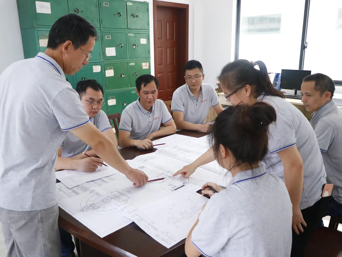 Cronus engineering team reviewing a technical project